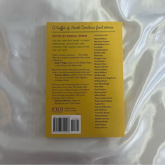 (USED) THE CAROLINA TABLE by RANDALL KENAN - Picture 3 of 4